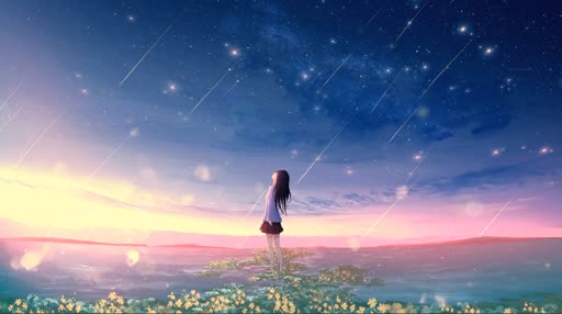 Download Anime Falling Stars