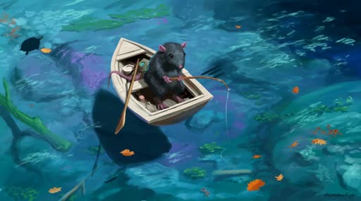 Download Rat Fishing Live Wallpaper