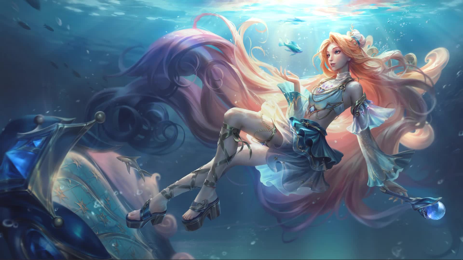 Download Fairy Janna 4k League Of Legends Wallpaper