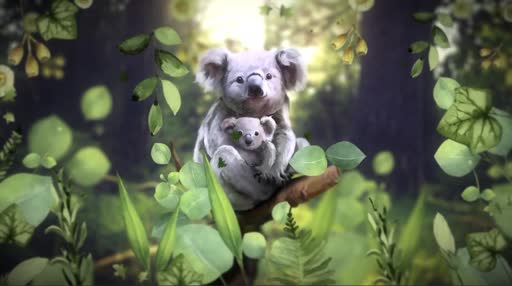 Download Koalas Animated Wallpaper