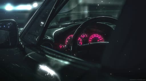 Download Mazda Mx5 Dashboard Neon Night Live Wallpaper