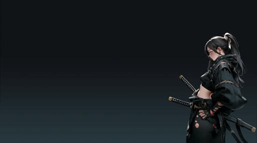 Download 4K Girl Samurai Live Wallpaper