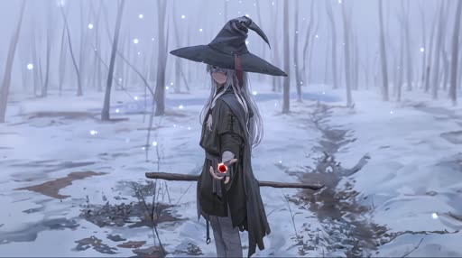 Download Winter Witch Live Wallpaper